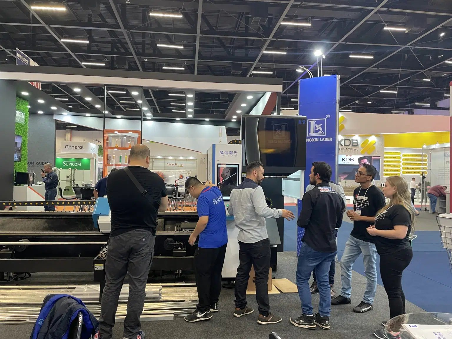 Выставка лазерных станков в Бразилии