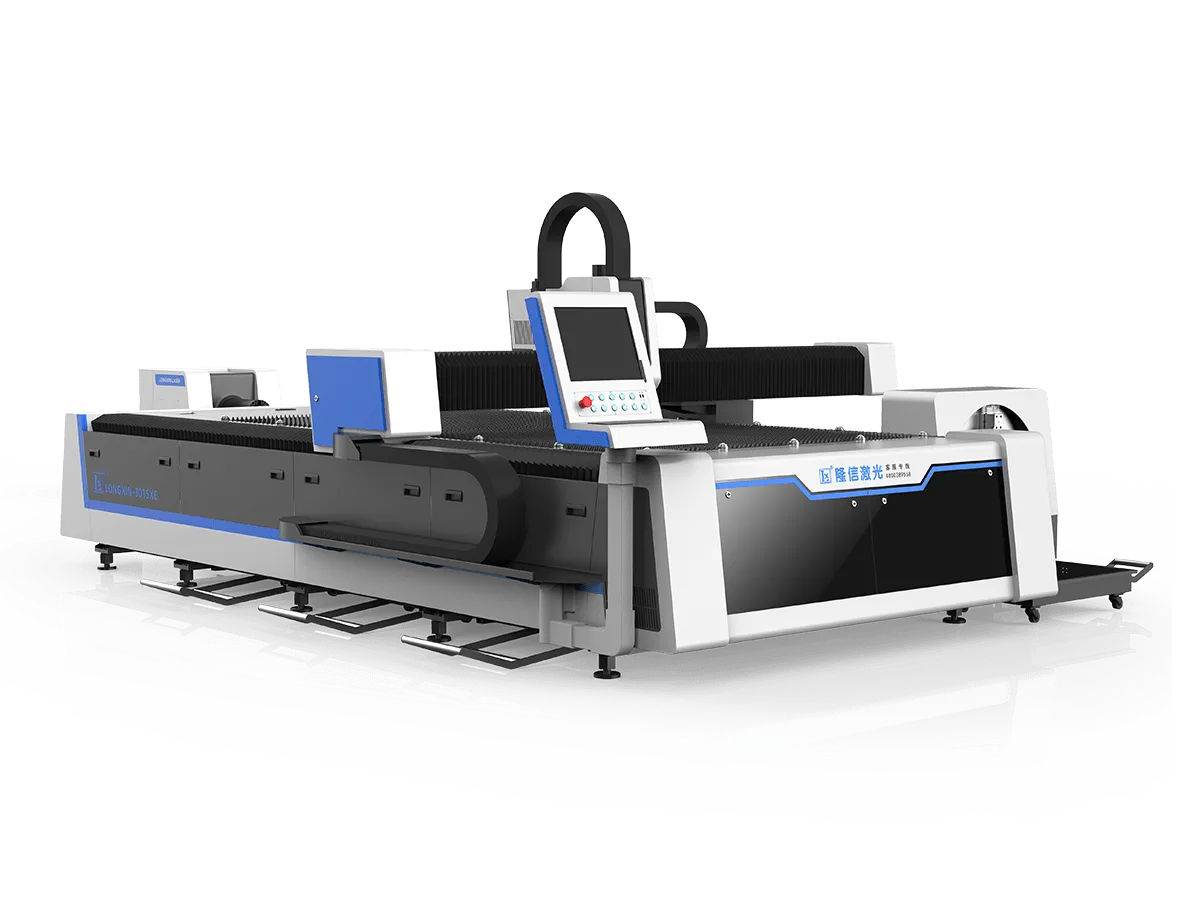 Станок для лазерной резки листов металла с труборезом